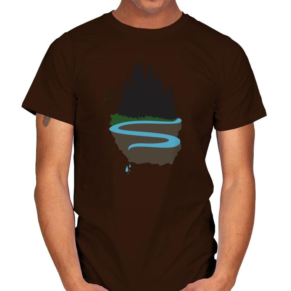 Cliffside Paradise Exclusive - Mens T-Shirts RIPT Apparel Small / Dark Chocolate