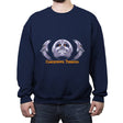 Clocktown, Termina - Crew Neck Sweatshirt Crew Neck Sweatshirt RIPT Apparel Small / Navy