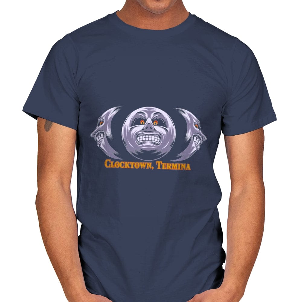 Clocktown, Termina - Mens T-Shirts RIPT Apparel Small / Navy