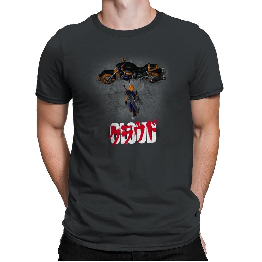 Cloud - Pop Impressionism - Mens Premium T-Shirts RIPT Apparel Small / Heavy Metal