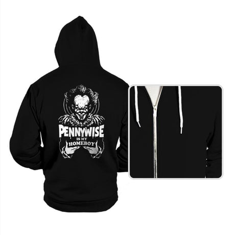 Clown Is My Homeboy - Hoodies Hoodies RIPT Apparel