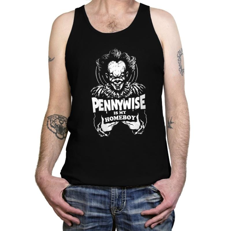 Clown Is My Homeboy - Tanktop Tanktop RIPT Apparel X-Small / Black