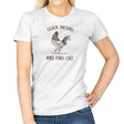 Cluck Around and Find Out - Womens T-Shirts RIPT Apparel Small / White