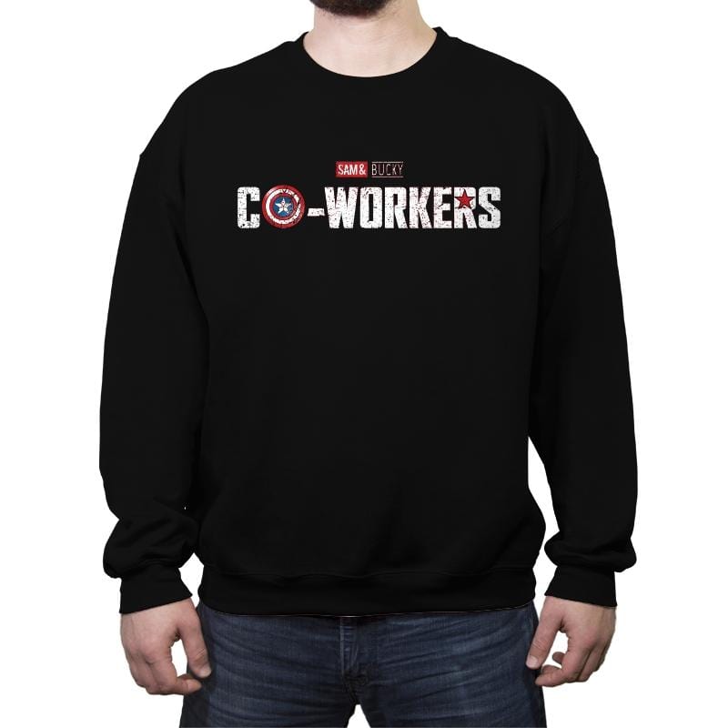 Co-Workers - Crew Neck Sweatshirt Crew Neck Sweatshirt RIPT Apparel Small / Black