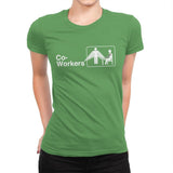 Co-Workers - Womens Premium T-Shirts RIPT Apparel Small / Kelly