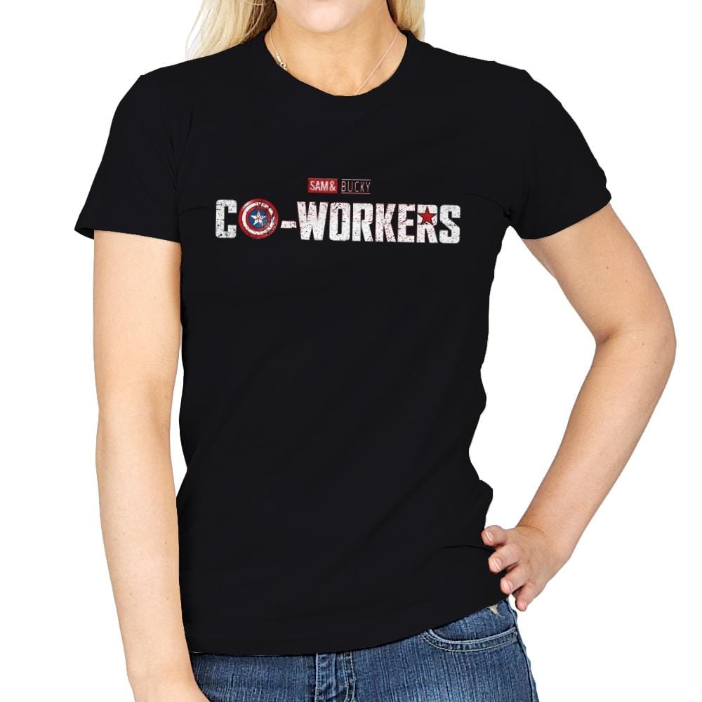 Co-Workers - Womens T-Shirts RIPT Apparel Small / Black