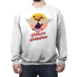 Cobra Chicken - Crew Neck Sweatshirt Crew Neck Sweatshirt RIPT Apparel Small / White