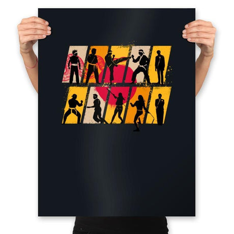 Cobra Conflict - Prints Posters RIPT Apparel 18x24 / Black