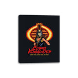 Cobra Kommander - Canvas Wraps Canvas Wraps RIPT Apparel 8x10 / Black