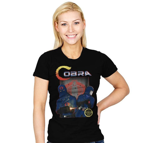 COBRA - Womens T-Shirts RIPT Apparel