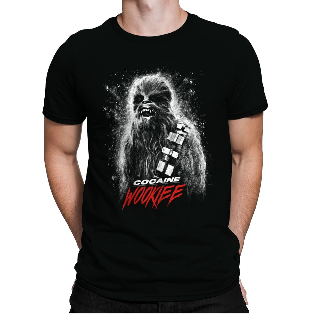 Cocaine Wookiee - Mens Premium T-Shirts RIPT Apparel Small / Black