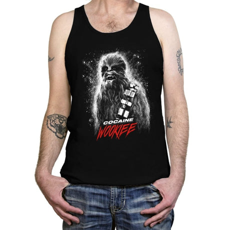 Cocaine Wookiee - Tanktop Tanktop RIPT Apparel X-Small / Black