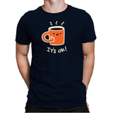 Coffedence - Mens Premium T-Shirts RIPT Apparel Small / Midnight Navy