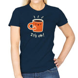 Coffedence - Womens T-Shirts RIPT Apparel Small / Navy