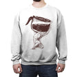 Coffee Atlas - Crew Neck Sweatshirt Crew Neck Sweatshirt RIPT Apparel Small / White