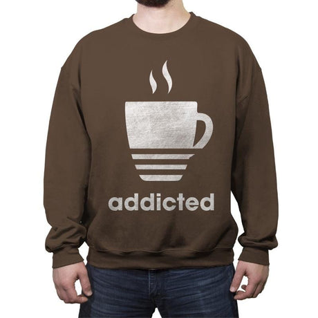 Coffee Classic - Crew Neck Sweatshirt Crew Neck Sweatshirt RIPT Apparel Small / Dark Chocolate