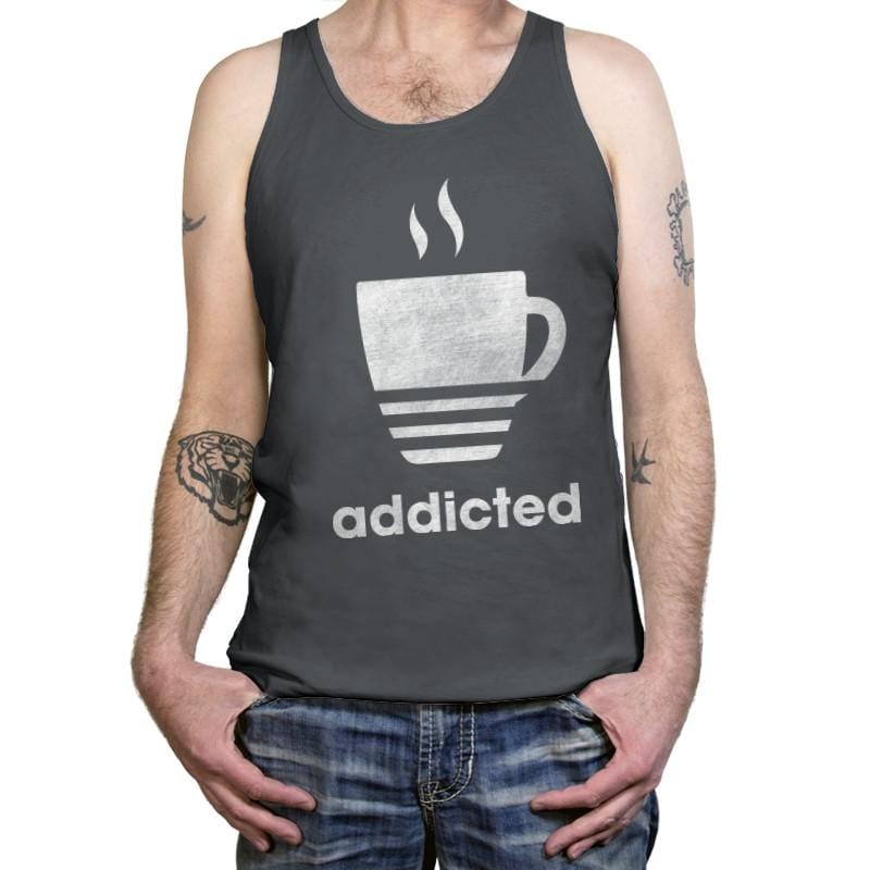 Coffee Classic - Tanktop Tanktop RIPT Apparel X-Small / Asphalt