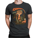 Coffee Invasion - Mens Premium T-Shirts RIPT Apparel Small / Heavy Metal