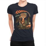 Coffee Invasion - Womens Premium T-Shirts RIPT Apparel Small / Midnight Navy