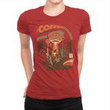 Coffee Invasion - Womens Premium T-Shirts RIPT Apparel Small / Red