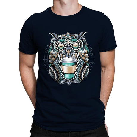 Coffee Spirit - Mens Premium T-Shirts RIPT Apparel Small / Midnight Navy