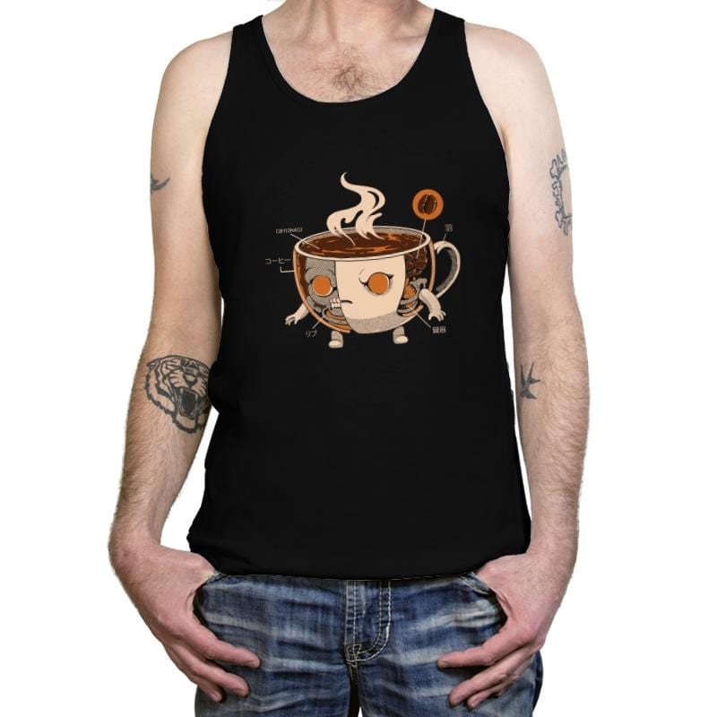 Coffeezilla X-ray - Tanktop Tanktop RIPT Apparel X-Small / Black