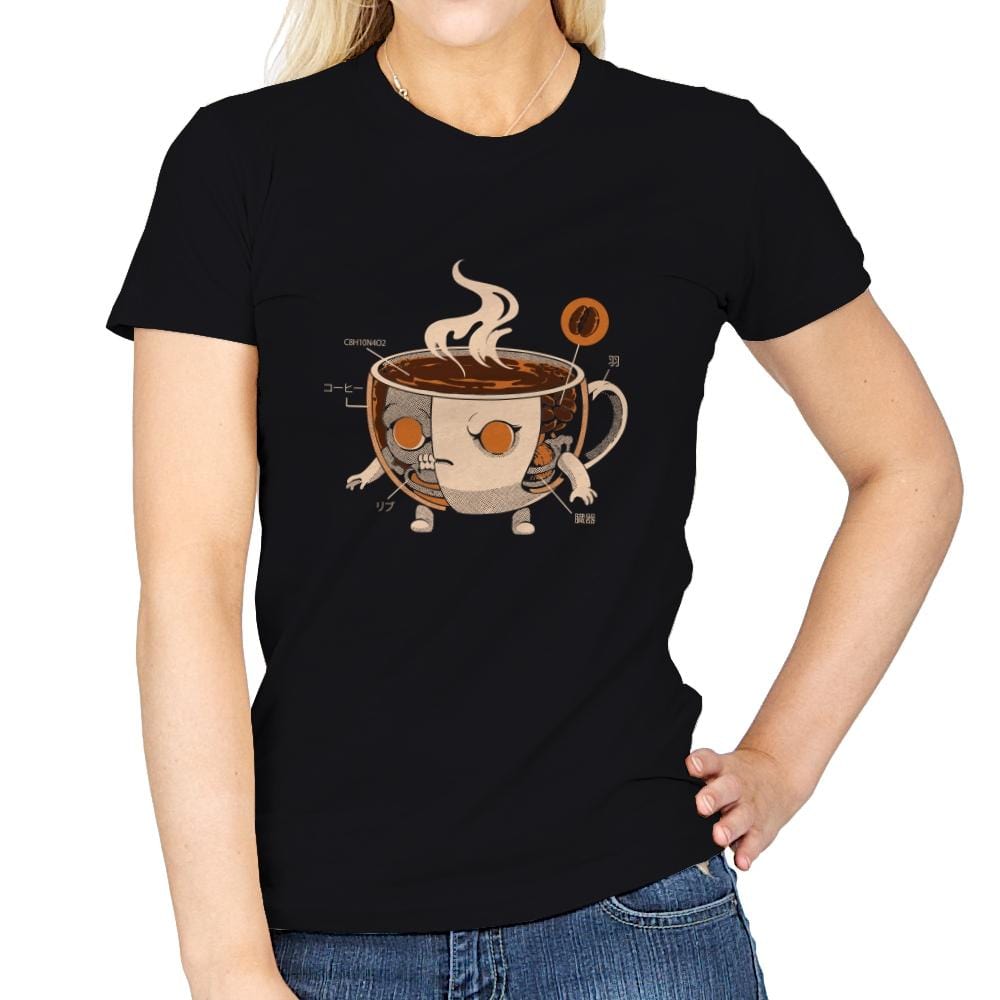 Coffeezilla X-ray - Womens T-Shirts RIPT Apparel Small / Black