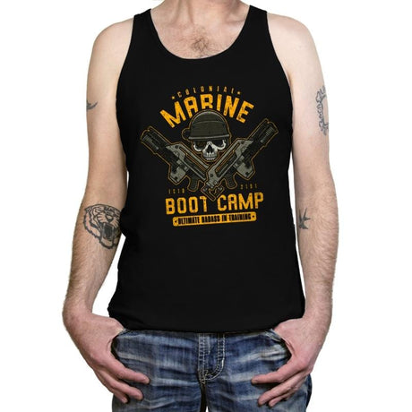 Colonial Marines Boot Camp - Tanktop Tanktop RIPT Apparel X-Small / Black