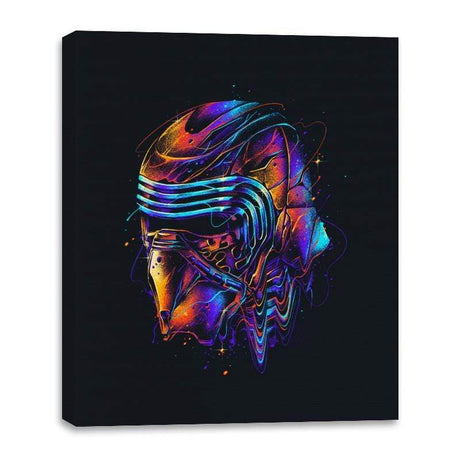 Colorful Awakening - Canvas Wraps Canvas Wraps RIPT Apparel 16x20 / Black