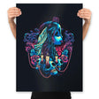 Colorful Bride - Prints Posters RIPT Apparel 18x24 / Black