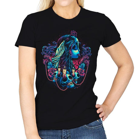 Colorful Bride - Womens T-Shirts RIPT Apparel Small / Black