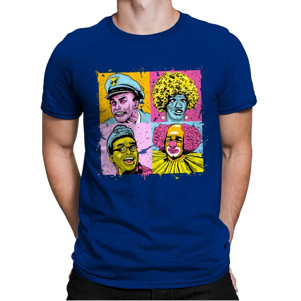 Colorful Characters - Best Seller - Mens Premium T-Shirts RIPT Apparel Small / Royal