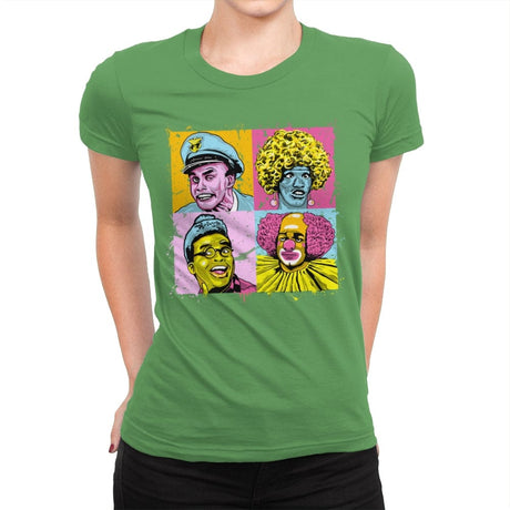 Colorful Characters - Best Seller - Womens Premium T-Shirts RIPT Apparel Small / Kelly