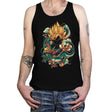 Colorful Dragon - Best Seller - Tanktop Tanktop RIPT Apparel X-Small / Black