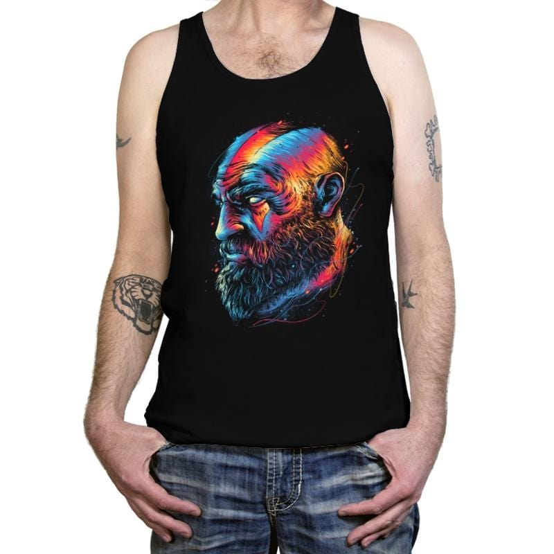 Colorful Man - Tanktop Tanktop RIPT Apparel X-Small / Black