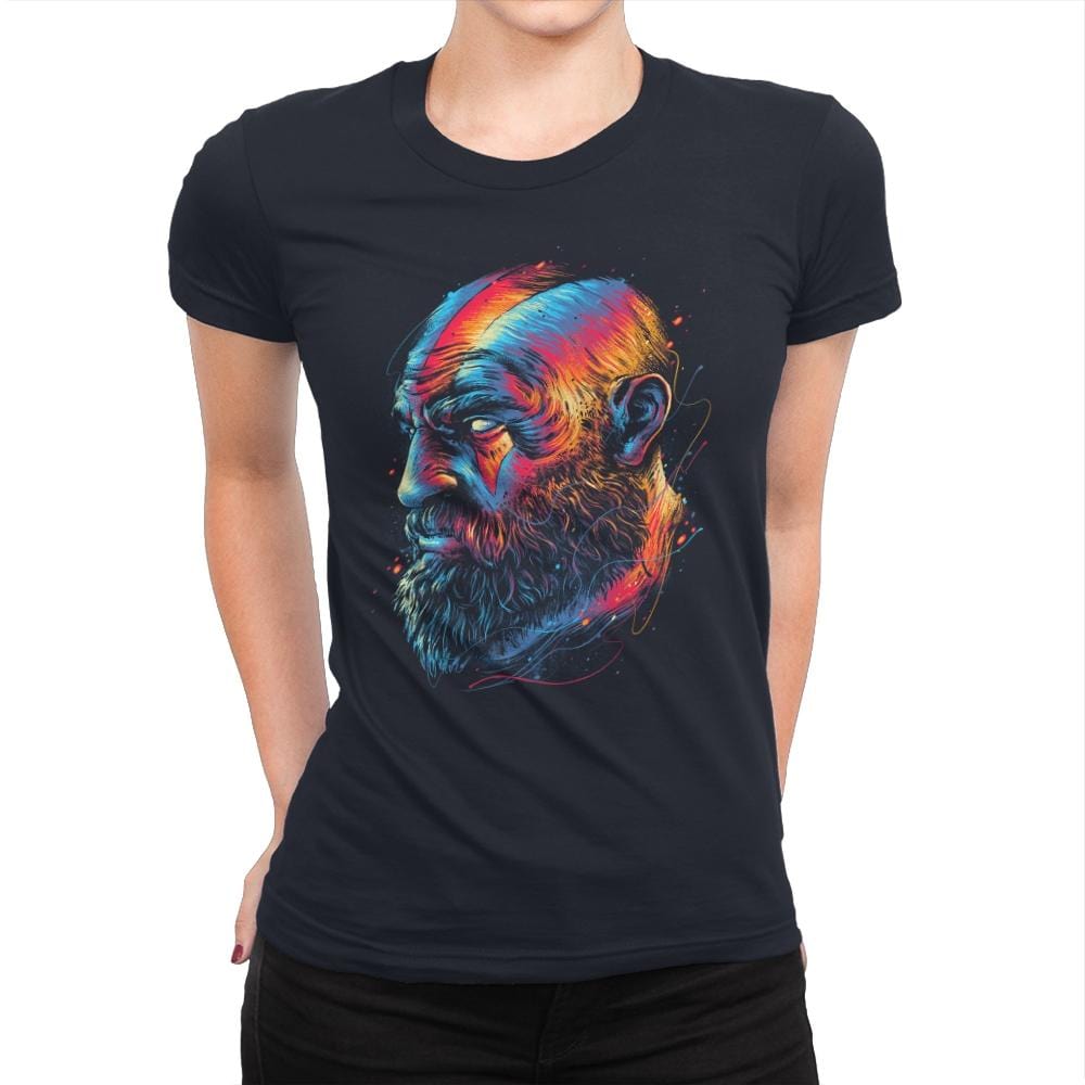 Colorful Man - Womens Premium T-Shirts RIPT Apparel Small / Midnight Navy