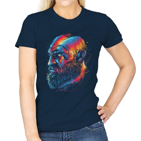 Colorful Man - Womens T-Shirts RIPT Apparel Small / Navy