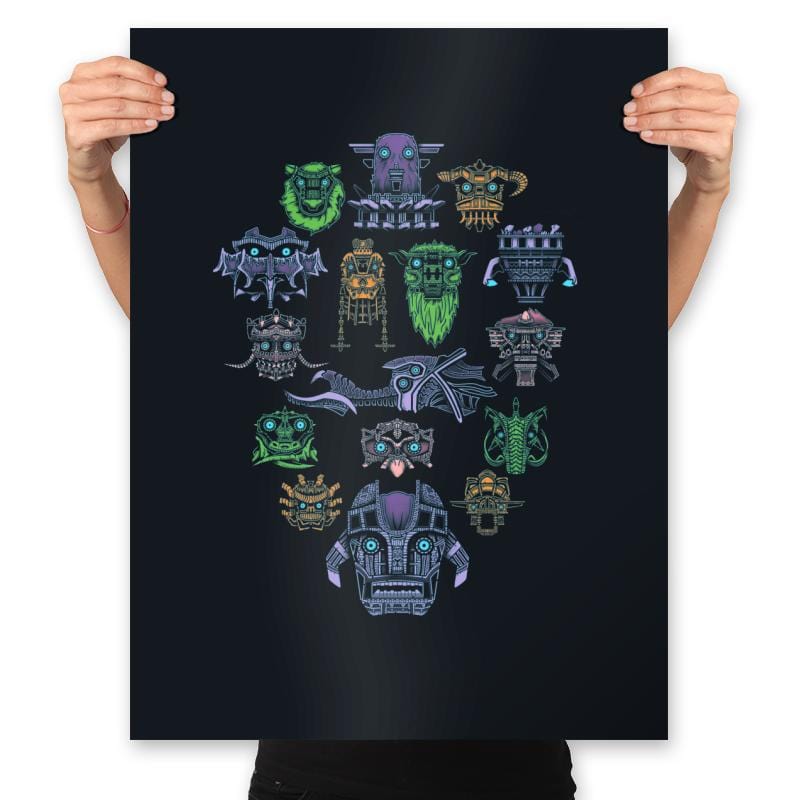 Colossal Shadows - Prints Posters RIPT Apparel 18x24 / Black