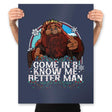 Come In and Know Me Better Man - Prints Posters RIPT Apparel 18x24 / Navy