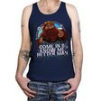 Come In and Know Me Better Man - Tanktop Tanktop RIPT Apparel X-Small / Navy