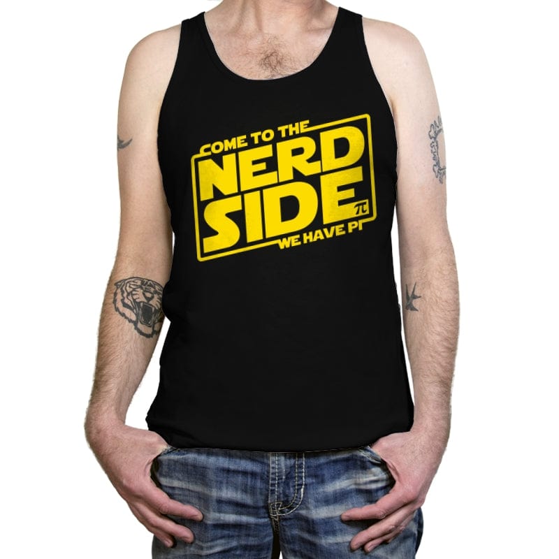 Come to the Nerd Side - Tanktop Tanktop RIPT Apparel X-Small / Black