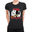 Comic Beagle Baseball - Womens Premium T-Shirts RIPT Apparel Small / Black