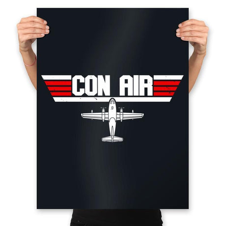 Con Gun - Prints Posters RIPT Apparel 18x24 / Black