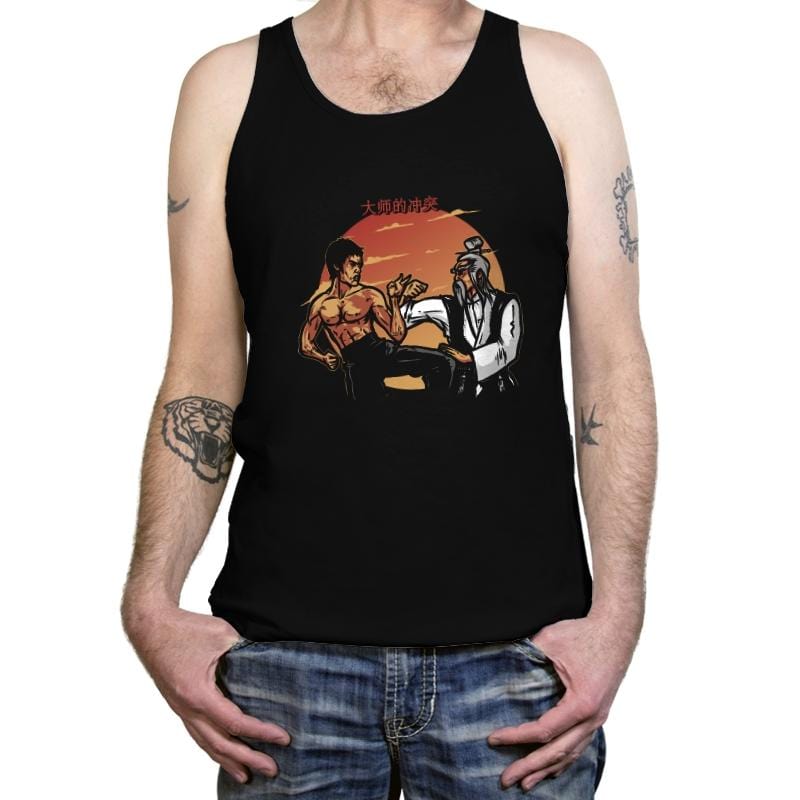 Conflict of Masters - Tanktop Tanktop RIPT Apparel X-Small / 151515