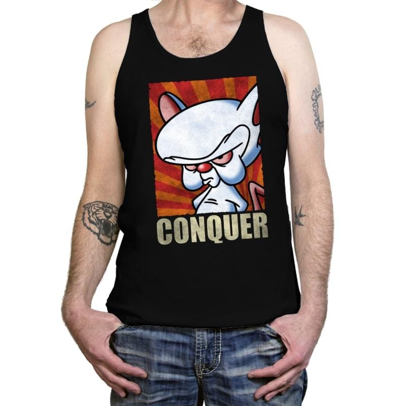 Conquer - Tanktop Tanktop RIPT Apparel X-Small / Black