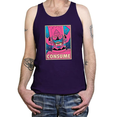 CONSUME Exclusive - Tanktop Tanktop RIPT Apparel X-Small / Team Purple