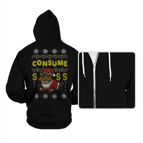 Consume! - Hoodies Hoodies RIPT Apparel