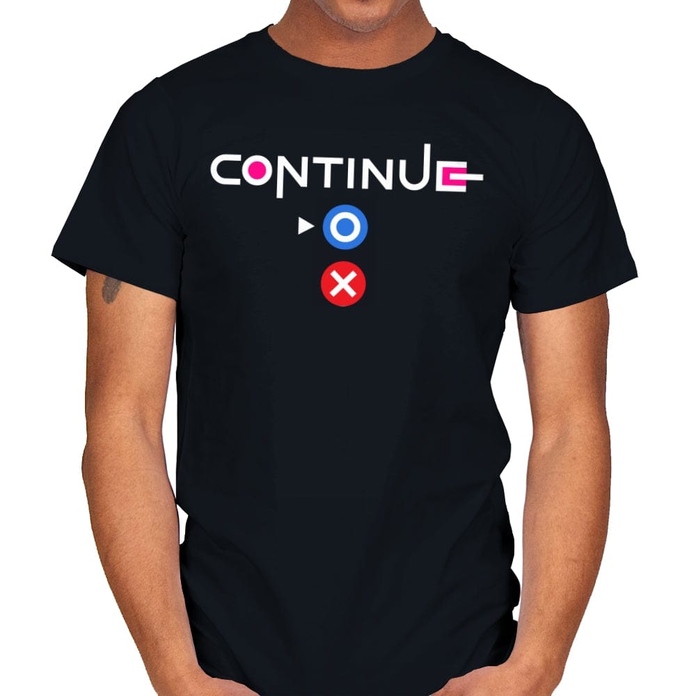 Continue - Mens T-Shirts RIPT Apparel Small / Black