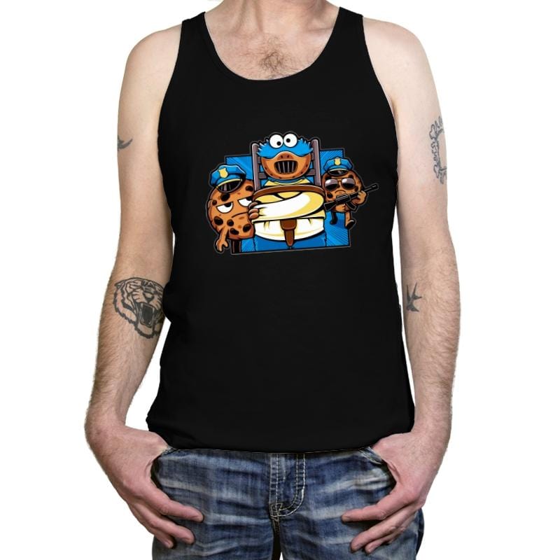 Cookie Devourer - Tanktop Tanktop RIPT Apparel X-Small / Black