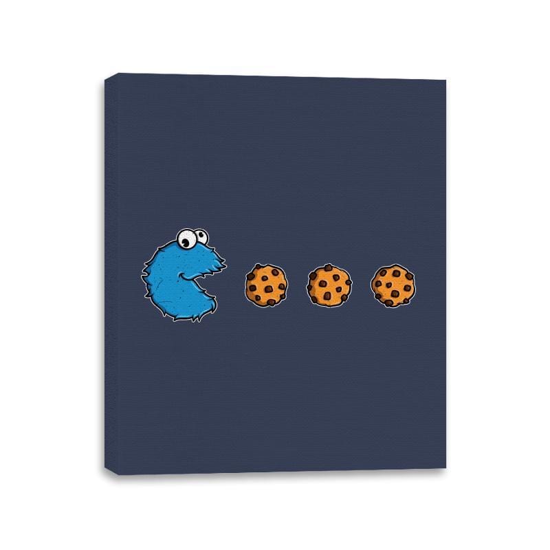 Cookie-Man - Canvas Wraps Canvas Wraps RIPT Apparel 11x14 / Navy